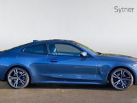 Used BMW 420 Coupé M Sport 192 HP (141 kW) 2021 Blue Coupe