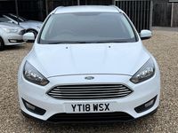 Used Ford Focus Zetec 120 HP (88 kW) 2018 White Estate