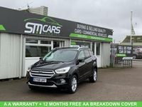 Used Ford Kuga Titanium 120 HP (88 kW) 2018 Black SUV