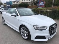 used Audi A3 Cabriolet (2016/16)S Line 2.0 TDI 150PS (05/16 on) 2d