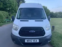 Used Ford Transit 125 HP (91 kW) 2015 White Van