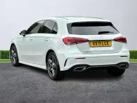 Used Mercedes A200 AMG line 2021 White Hatchback