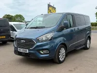 Used Ford Tourneo Custom Titanium 130 HP (95 kW) 2019 Blue Van