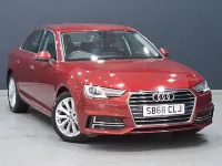 Used Audi A4 Comfort 150 HP (110 kW) 2019 Red Sedan