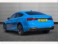 Used Audi A5 Sportback S-Line 204 HP (150 kW) 2021 Blue Hatchback