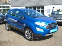 Used Ford Ecosport Titanium 125 HP (91 kW) 2018 Blue SUV