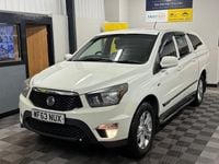 Used Ssangyong (KGM) Korando 175 HP (128 kW) 2013 White Pickup