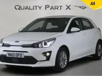 Used Kia Rio 84 HP (61 kW) 2021 White Hatchback