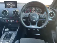 Used Audi A3 Sportback Black Edition 116 HP (85 kW) 2019 Blue Hatchback