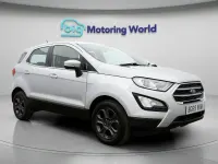 Begagnad Ford Ecosport Zetec 101 HK (74 kW) 2019 Silver SUV