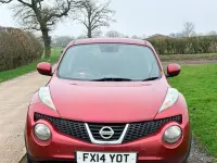 Begagnad Nissan Juke Tekna 110 HK (80 kW) 2014 Röd SUV