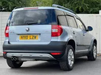 Used Skoda Yeti 110 HP (80 kW) 2010 Blue SUV