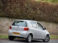 Used Toyota Yaris 86 HP (63 kW) 2003 Silver Hatchback