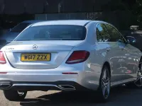 Used Mercedes E220 AMG line 2017 Silver Sedan