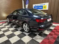 Used Audi A4 S-Line 190 HP (139 kW) 2017 Blue Sedan