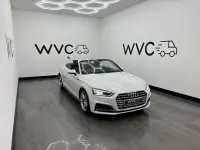 Begagnad Audi A5 Cabriolet S-Line 190 HK (139 kW) 2018 Vit Cab