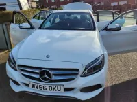 Used Mercedes C350e Premium 2016 White Sedan