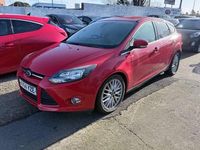 Used Ford Focus Zetec 2014 Red Hatchback