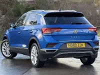 Used VW T-Roc SEL 150 HP (110 kW) 2019 Blue SUV