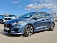Used Ford Fiesta ST-Line X 125 HP (91 kW) 2023 Blue Hatchback