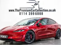 Używany Tesla Model 3 Performance 461 kW (627 KM) 2024 Czerwony Sedan/Limuzyna