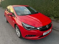 Second-hand Vauxhall Astra SRi 150 CP (110 kW) 2019 Roșu Hatchback