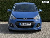 Used Hyundai i10 SE 66 HP (48 kW) 2016 Blue Hatchback