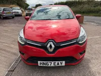 Used Renault Clio Dynamique 90 HP (66 kW) 2017 Red Hatchback