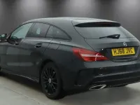 Used Mercedes CLA220 AMG line 2018 Black Coupe
