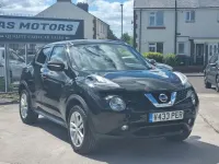 Begagnad Nissan Juke Acenta 115 HK (84 kW) 2016 Svart SUV