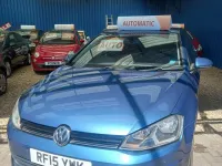 Used VW Golf VII Match 2015 Blue Hatchback