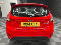 Used Ford Fiesta Zetec 2014 Red Hatchback