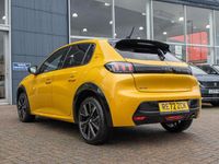 Used Peugeot 208 Premium 99 HP (72 kW) 2022 Yellow Hatchback