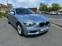 Used BMW 118 Comfort Edition 170 HP (125 kW) 2014 Blue Hatchback