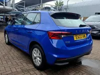 Used Skoda Fabia Comfort 95 HP (69 kW) 2022 Blue Hatchback