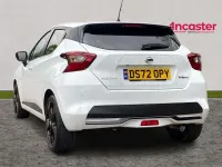 Begagnad Nissan Micra 91 HK (66 kW) 2022 Vit Halvkombi