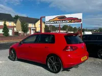 Used VW Golf VII GT 2015 Red Hatchback
