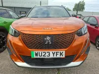 Used Peugeot e-2008 GTi 100 kW (136 HP) 2023 Orange SUV