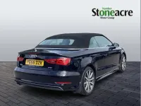 Used Audi A3 Cabriolet S-Line 147 HP (108 kW) 2017 Black Cabriolet