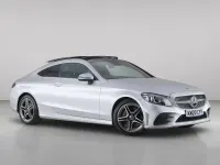 Used Mercedes C300 AMG Line Premium Plus 245 HP (180 kW) 2020 Silver Coupe