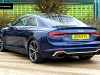 Used Audi RS5 Comfort 450 HP (330 kW) 2018 Blue Coupe