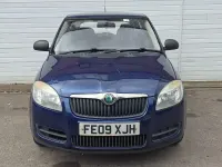 Usado Skoda Fabia 2009 Azul Citadino