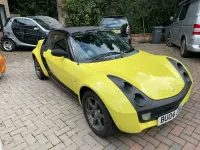 Used Smart Roadster 80 HP (58 kW) 2004 Black Cabriolet