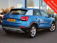Begagnad Audi Q2 Sport 150 HK (110 kW) 2017 Blå SUV