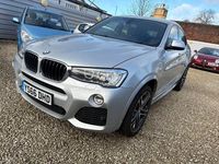 Used BMW X4 M Sport 190 HP (139 kW) 2016 Silver SUV