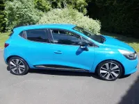 Used Renault Clio Dynamique 90 HP (66 kW) 2015 Blue Hatchback