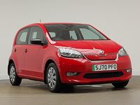 Used Skoda Citigo-e IV SE 61 kW (83 HP) 2020 Red Hatchback