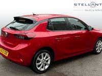 Used Vauxhall Corsa Design Edition 75 HP (55 kW) 2023 Red Hatchback