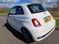 Used Fiat 500 S 69 HP (50 kW) 2016 White Hatchback