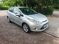 Used Ford Fiesta Zetec 2011 Silver Hatchback